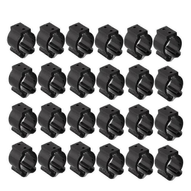 20pc Fishing Rod Holder Stand Pole Storage Rack Tip Clamp Holder Clips Pool Cue Exhibition Clip Fis Banmo