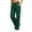 Blackish Green, variant on JIANLAI Women Side Stripe Wide Leg Track Pants, Elastic Drawstring High Waist Full Length Loose Casual Trousers, Lightweight Relax‑Fit Athletic Bottoms With Side Pockets, Sporty Lounge Pants