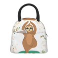 thumbnail image 1 of Disketp Cute Sloth In Yoga Pose Tree Bolsa Térmica para Almuerzo, Lonchera con Abertura Amplia y Gran Capacidad, Organizador Reutilizable para Mujeres, Hombres y Adultos, 1 of 6