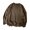 Dark Brown, variant on Men Fall Winter Sweater Ripped Hole Solid Color Round Neck Knitted Retro Japanese Style Mid Length Loose Long Sleeve Soft Warm Pullover Men Sweater