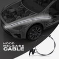 thumbnail image 2 of KarParts360 For Chevy Silverado 1500/Tahoe/Silverado 2500/3500 HD 2007-2014 Hood Release Cable | Black | Plastic/Metal | With Handle | Replacement For 20968782, 2 of 6