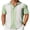 Blue White, variant on Mens Waffle Shirts Short Sleeve Button Down Untucked Shirt Summer Wedding Shirt