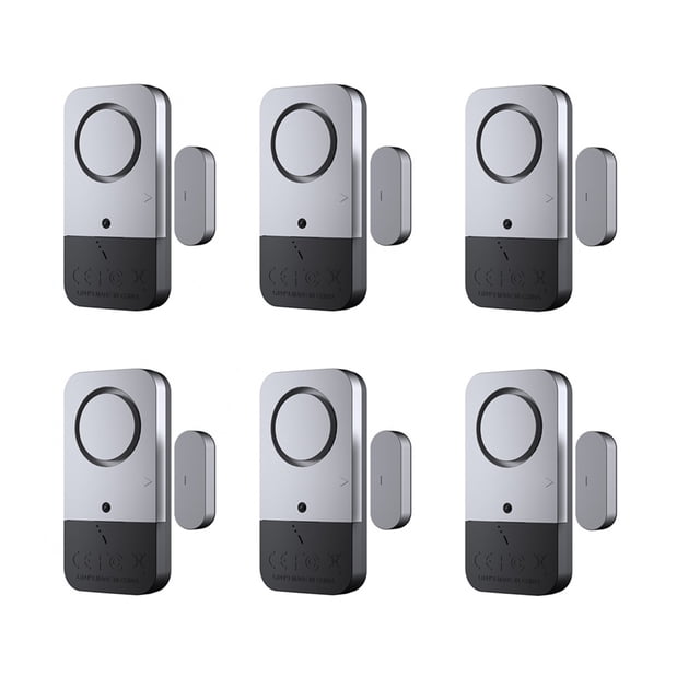 Wireless Door Window Sensors, Alarm 120dB Home Anti-theft Security Protection System Door Window Magnetic Burglar Alarm