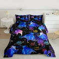 thumbnail image 2 of Homewish Animal Dragon 2pcs Bedding Comforter Set For Kids Teens,Universe Planet Twin Comforter Sets,Abstract Gradient Galaxy Breathable Bedding Set,Lightweight Room Decor,Reversible, 2 of 8