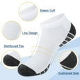 thumbnail image 2 of EALLCO 10 Pack Men's Ankle Socks Breathable Low Cut Light Weight Socks for Men, 2 of 7