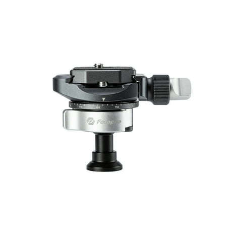 Fotopro Tripod Ball Head, 360° Panoramic Pan Head with Quick Release Plate, 1/4” Screw 3/8” Thread Mount, Photograph Accessories for Tripod, Monopod, Slider, DSLR Camera, Camcorder, FPH-32Q