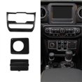 thumbnail image 3 of Para Jeep Wrangler JL 2018-2023 Toma USB para encendedor de cigarrillos Panel de control de ventana Cubierta decorativa Calcomanía decorativa,A, 3 of 5
