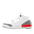 thumbnail image 3 of Kids Air Jordan Retro 3 III GS Katrina White Fire Red Cement Grey Blac, 3 of 6