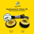 thumbnail image 2 of Aqua Lily Pad Replacement Tether Kit with Grommet & Tether, Fits 1 3/8"–1 3/4" Water Mats, 2 of 9