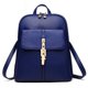 thumbnail image 3 of LHSHID casual patent pu leather Womens backpacks solid schoolbag female Rucksack women preppy style High quality school backpack, 3 of 6
