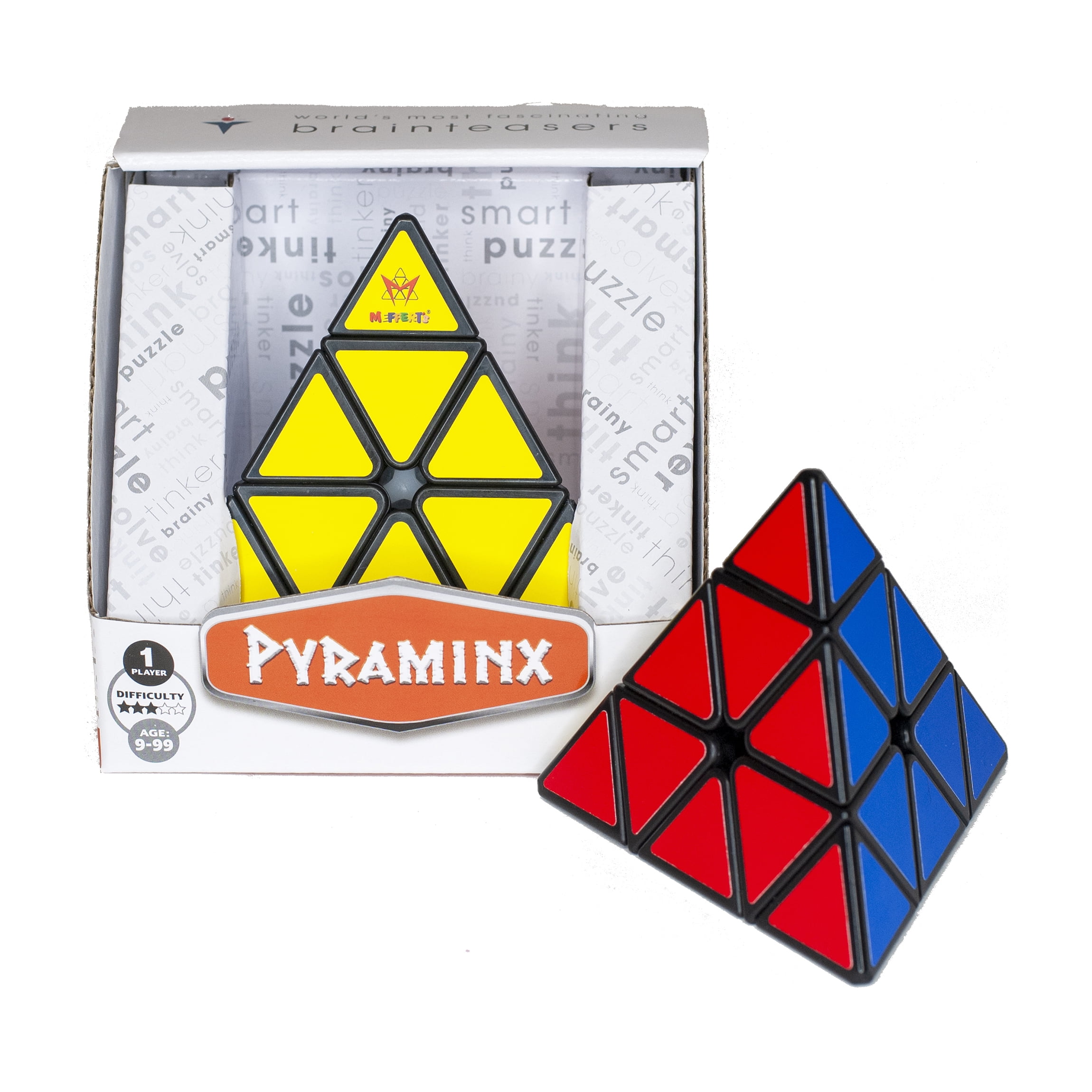 Meffert's Puzzles Pyraminx Puzzle Cube by University Games