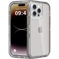 thumbnail image 1 of Heavy Duty Shockproof Protection Phone Cases, Anti-Drop, Triple Layer Transparent Protective Cover Compatible with iPhone 15 Pro, 1 of 8