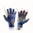 thumbnail image 3 of Estbridge Pare-Soleil Extérieur Printemps et Été Unisexe Antidérapant Pêche Demi-Doigt Gants de Sport Cyclisme, 3 of 4