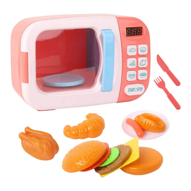 Microwave Oven Toy Set,Kids Electric Microwave Oven Kids Microwave Oven