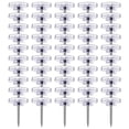 thumbnail image 2 of Clear Push Pins, 50 Pc Transparent Thumb Tacks for Walls, Discreet Clear Tacks, Decorative Bulletin Board Pins for Cork Boards, Maps, Photos, Artwork, Displays, Office & Home Organization, 2 of 6
