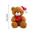 thumbnail image 5 of Vggrvlo Teddy Bear Fall Decorations for Home Cute Thanksgving Plush Doll for Office Teddy Bear Xmas Treetop Ornament Also Be Used As Home Curtain Tie and Hugger Wine Bottle Party Decorations, 5 of 6