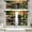 Bamboo Vintage, variant on Spa Kitchen Curtains Rock Bamboo Wood Window Curtains Valance and Tier Set 36 Inch, Vintage Green Therapy Rod Pocket Short Tier Curtain, Summer Small Cafe Curtains for Kitchen Decor
