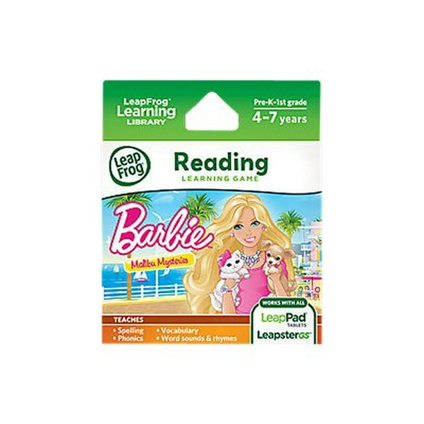 LeapFrog Learning Game Barbie Malibu Mysteries for LeapPad Tablets 