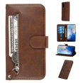 thumbnail image 1 of Estuche de Cuero PU con Cierre para Samsung Galaxy S20 5G , Funda Protectora con Billetera y Correa, 1 of 5