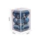 thumbnail image 1 of Bolas de Navidad huecas doradas para decoración del hogar, 6 unidades, colgantes para árbol de Navidad, Feliz Año Nuevo, 2022, 1 of 4