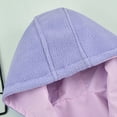thumbnail image 4 of Chaquetas y abrigos casuales con capucha de manga larga Chaqueta cortavientos para niños y niñas Versión de invierno Chaqueta impermeable y a prueba de viento para niños Chaqueta con capucha de polar, 4 of 6