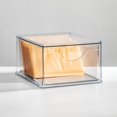 thumbnail image 2 of iDesign Stackable Storage Drawer for Pantry, Set of 2, Clear, Made in USA, 2 of 8
