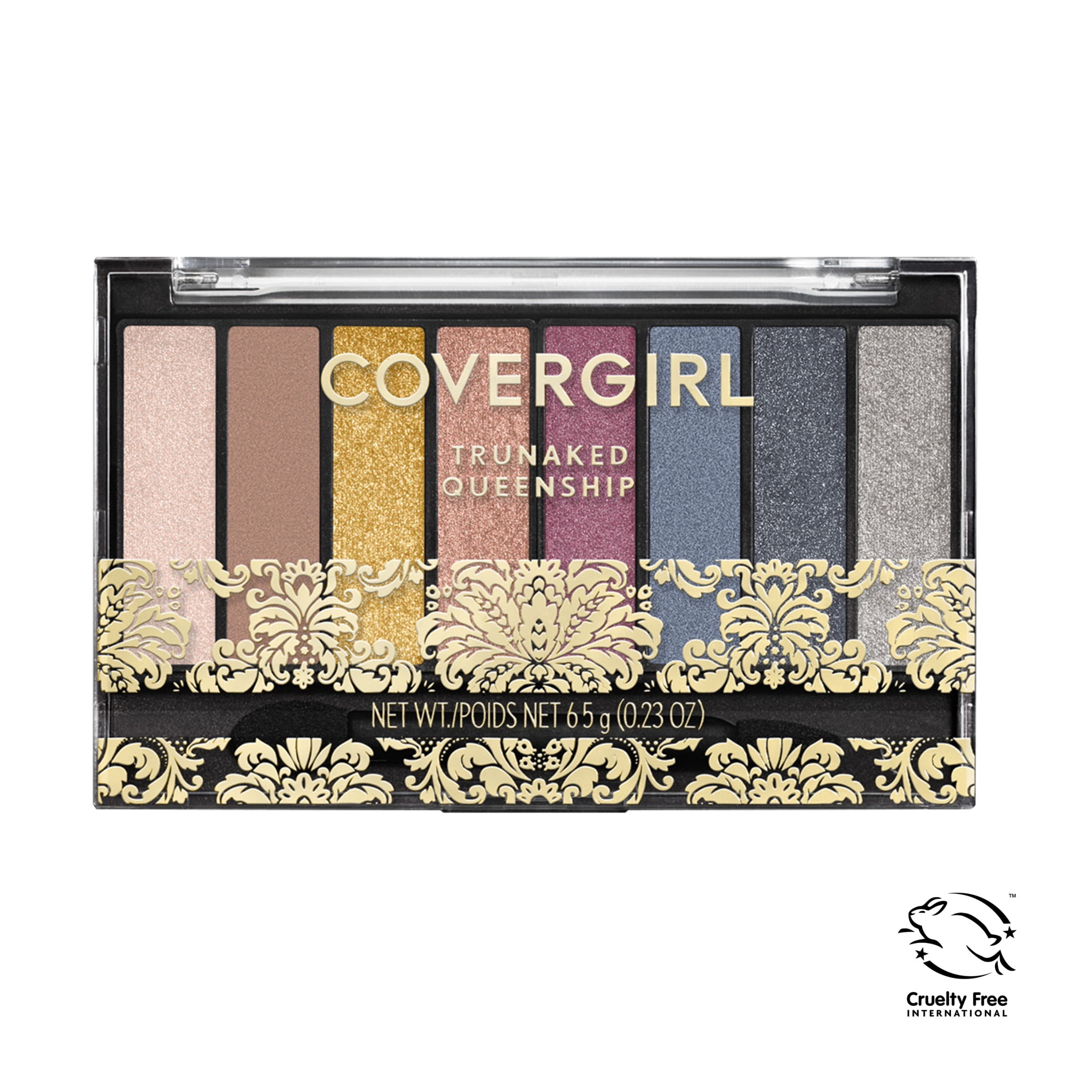 COVERGIRL TruNaked Queenship Eyeshadow Palette, 8 Shades, Flawless Look, 1 Pack ,Eyeshadow, Matte Eyeshadow, Shimmer Eyeshadow, Lush Eyeshadow Palette, Smooth, Blendable, Rich Payout