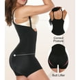thumbnail image 5 of QRIC Women's Full Bodysuit Compression Garments Post Surgery Shapewear Waist Tummy Control Mid-Thigh After Liposuction Fajas Moleadoras, 5 of 6