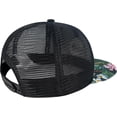 thumbnail image 4 of *BASSDASH Flat Brim Trucker Cap Adjustable Snapback Hat Mesh Back for Men Women*, 4 of 10