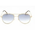 thumbnail image 2 of Carrera Blue Shaded Gold Mirror Pilot Unisex Sunglasses CARRERA 1044/S 0HAM/1V 57, 2 of 2