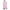 Pink, variant on QueelQuest Professional Makeup Train Case 4 in 1 Rolling Cosmetic Trolley Makeup Case Organizer Makeup Travel Case, with 4 Detachable Removable Wheels, Pink