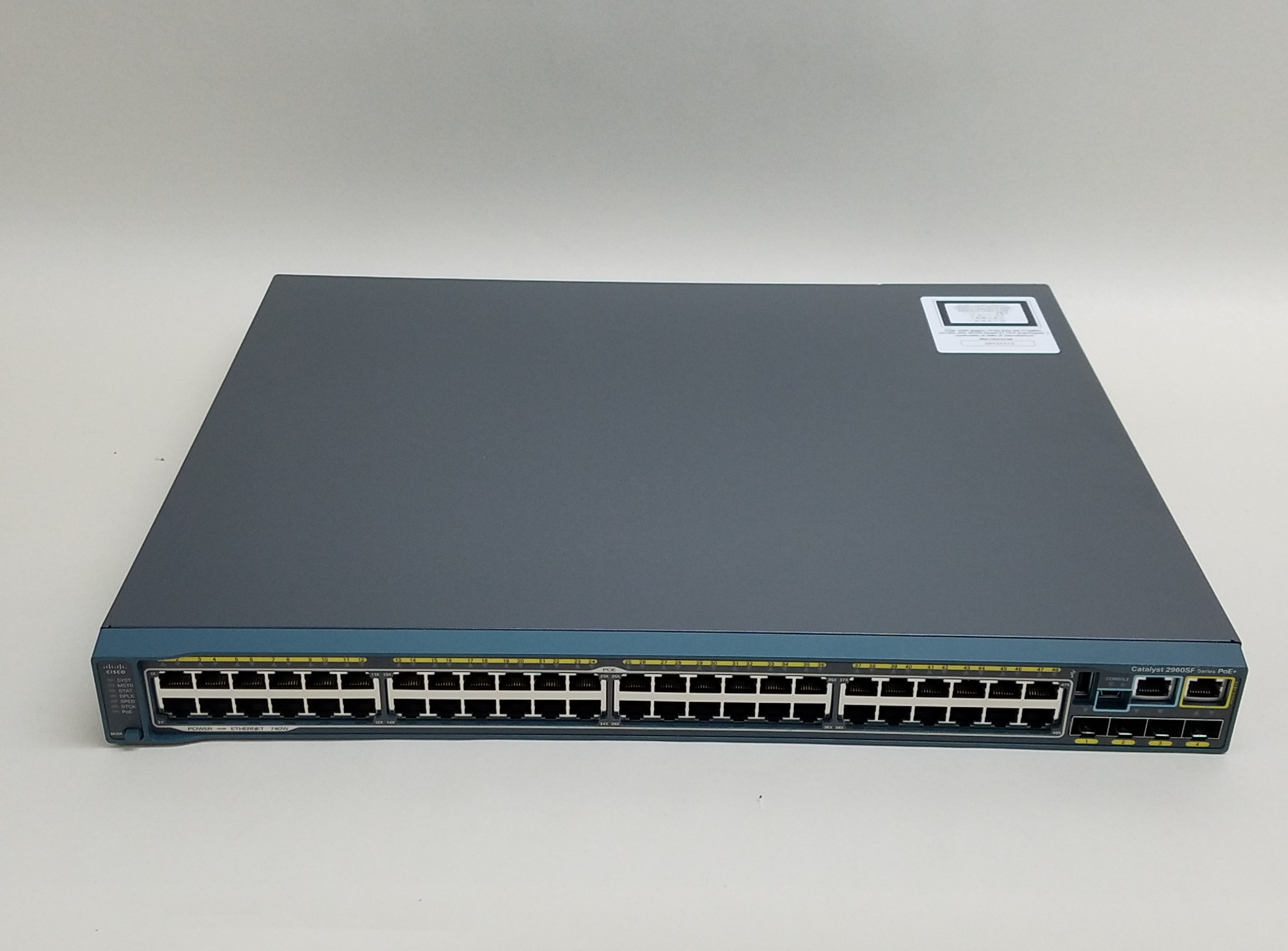 Refurbished Cisco WSC2960SF48FPSL Catalyst 2960SF 48Port Fast