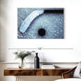 thumbnail image 3 of Elephant Stock Angled Ice Hockey Wall Art - Horizontal Canvas Wall Art - Living Room Wall Decor - Sports Canvas - Blue And Black Decor - 36" x 24", 3 of 8