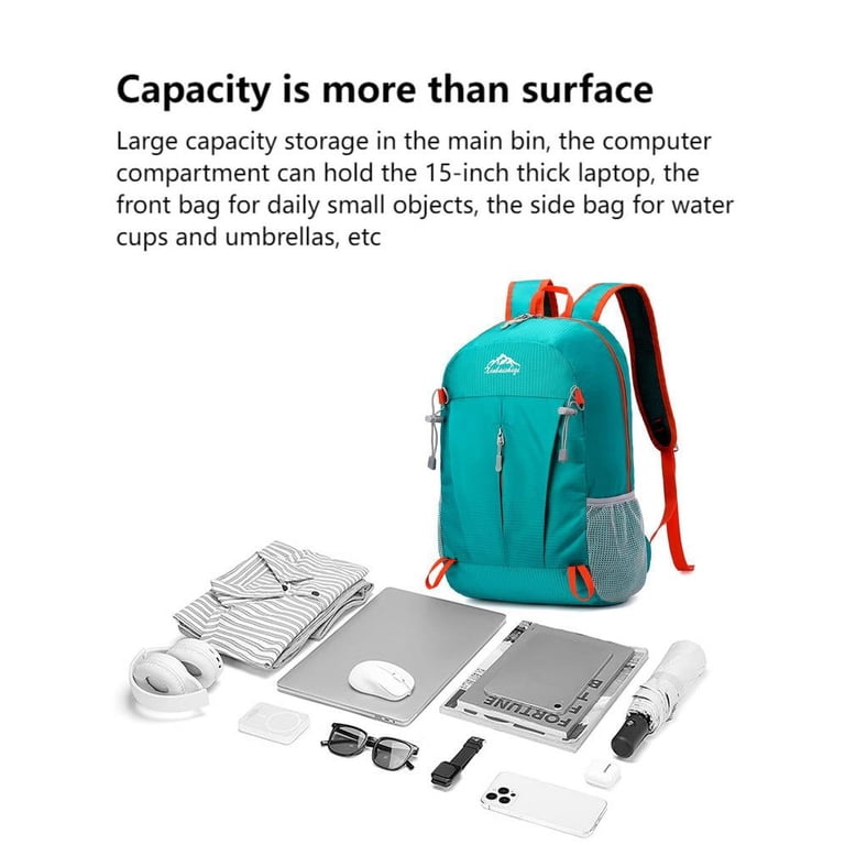 Sinkoo 25L Blue Hiking Backpack for School College 