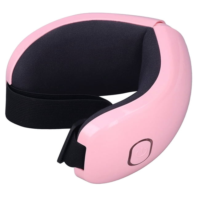 HLONK Heating Eye Massager USB Rechargeable Eye Pink Multi-Frequency Vibration Hot Compress Eye Care Device