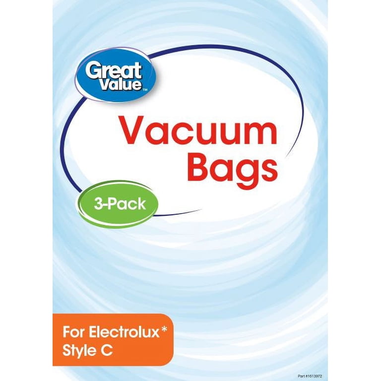Electrolux Style C Vacuum Bags - 3 Count - Walmart.com