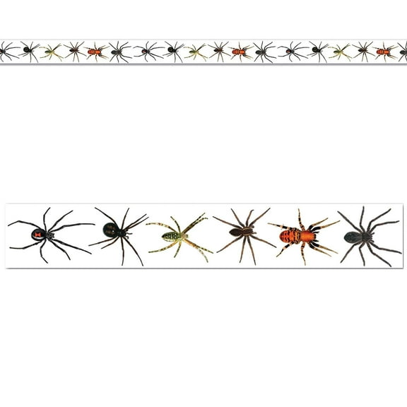 12 Pack Beistle Halloween Spiders Party Tape 20 ft. Roll)