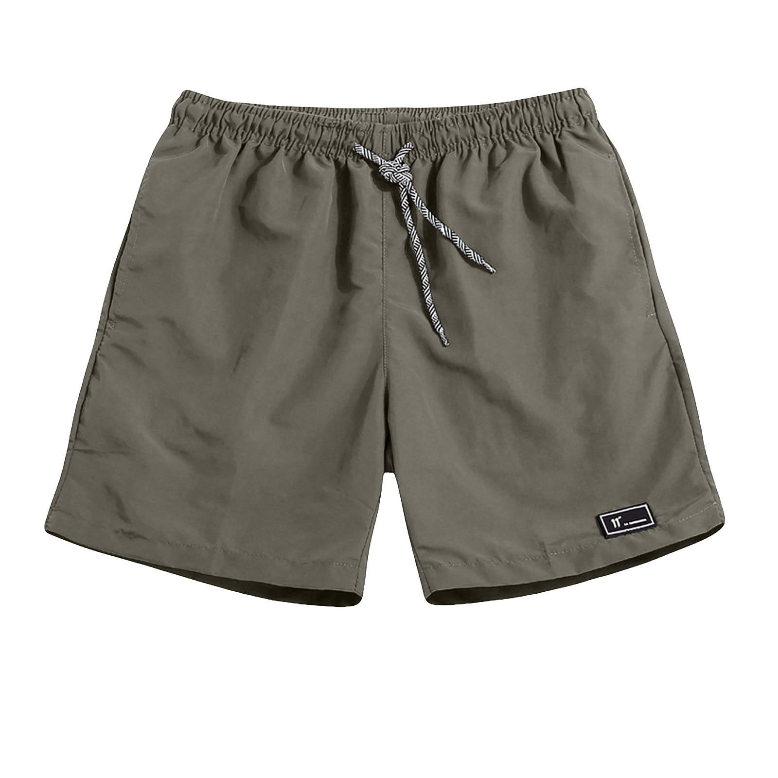 Mens Swimming Trunks Men s Summer Plus Size Thin Fast drying Beach Trousers Casual Sports Short Pants Shorts Men Casual on Clearance