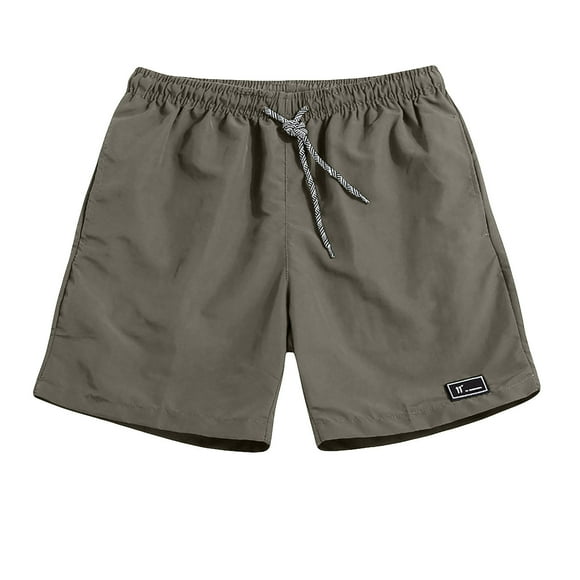 LMKIHUSA Mens Gym Shorts Plus Size Quick Dry Shorts Drawstring Waist Workout Shorts Fashion Summer 2025 Shorts Fitness Training Loose Shorts Army Green,XXXXL