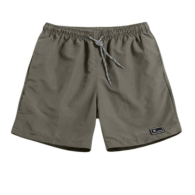 Diufon Shorts Cargo à Cordon pour Hommes Printemps Été Taille Élastique Décontractée Randonnée Sport avec Poches