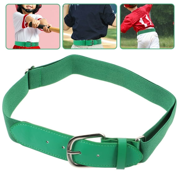 Worgeous Stretch Elastic Waistband Belt Black Men's Belts Women's Student Dark Green