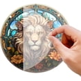 thumbnail image 6 of AatoeaX Elegant Lion Window Decor: Majestic Design, Transparent Acrylic, Hanging Wall Sign for Home, Living Rooms & Safari - Inspired Spaces, 6 of 6