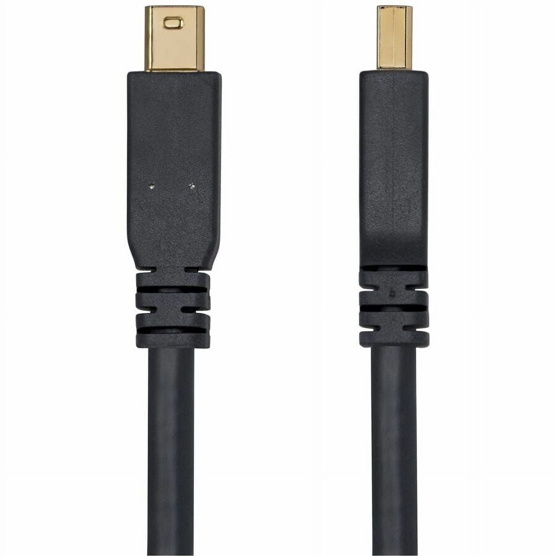 StarTech.com 10ft (3m) Mini DisplayPort to DisplayPort 1.4 Cable, 8K 60Hz HBR3 HDR, UHD 4K 120Hz, mDP to DP Slim Cord