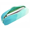 thumbnail image 4 of 2 Pcs Silicone Pencil Case Pencil Pouch,Colorful Portable Pen Bag Waterproof Stationery Storage Bag with Zipper,Stylish Makeup Bag for Pen Pencils Markers Cosmetic, 4 of 6