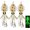 Red Glow, variant on Squid Jigs Hooks Luminous Fishing Lure Octopus Trolling Artificial Rigged Bait - Soft Rubber Material, Assist Hooks, Squid Lure