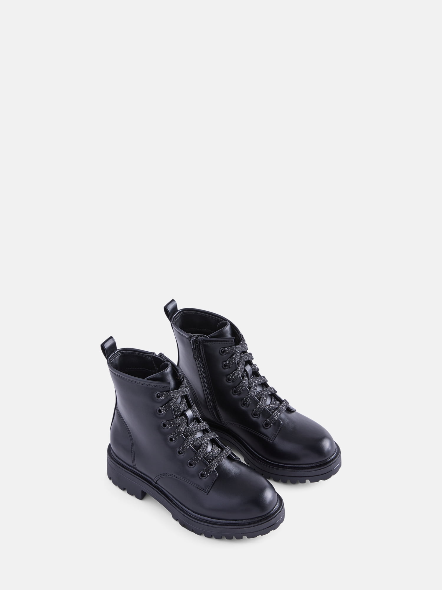 Wonder Nation Girls Combat Boots