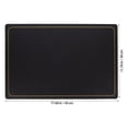 thumbnail image 3 of 4 manteles individuales de PU de color liso para mesa de comedor, para restaurante y hotel., 3 of 6