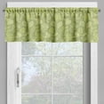 thumbnail image 2 of Ambesonne Leaves Valance Pack of 2, Plantation Tones of Green, 54"X12", Green Pale Green, 2 of 5
