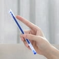 thumbnail image 6 of 12-Pack Transparent Multicolor Pens 0.5mm Extra Fine Tip Quick-Drying Ink, Press-Out Nib, Polyhedral Resin Barrel for Office Home Writing, 6 of 6