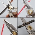thumbnail image 4 of Alicates Multifuncionales para Decrustación 7 Pulgadas Herramienta Pelado Cables Herramientas Reparación, 4 of 5